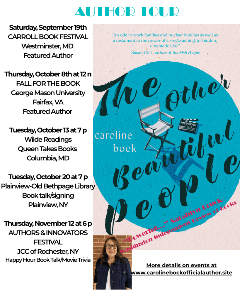 Author Talks for The Other Beautiful People, a new novel by Caroline&nbsp;Bock
